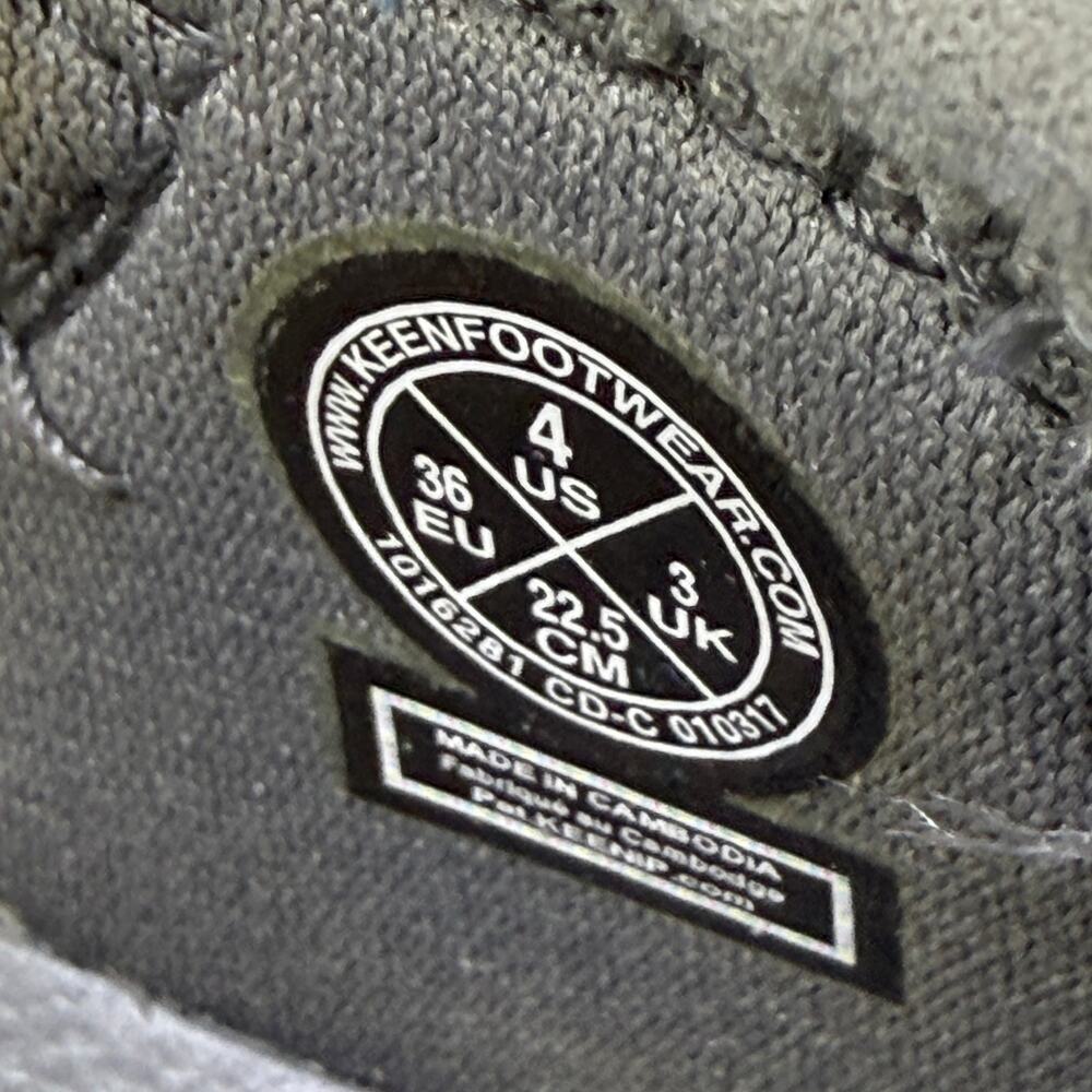 Keen Strap Sport Sandals Shoes Youth Teal Blue/ Green Size 4 Unisex - Picture 10 of 10